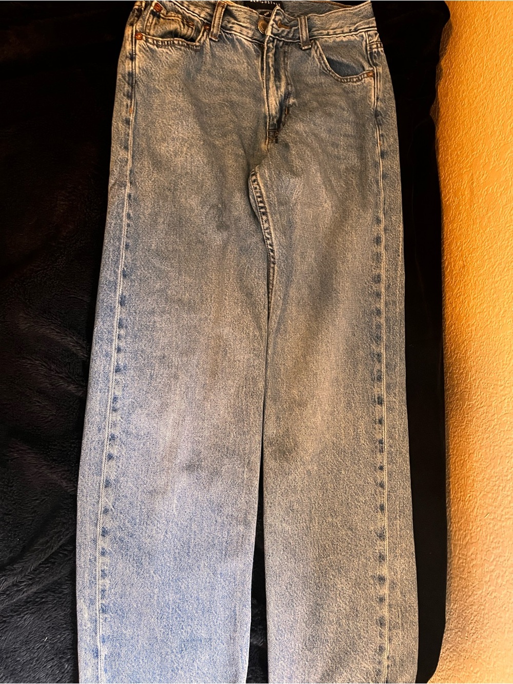 Aeropostale Women's High-Rise Light Blue Denim Jeans